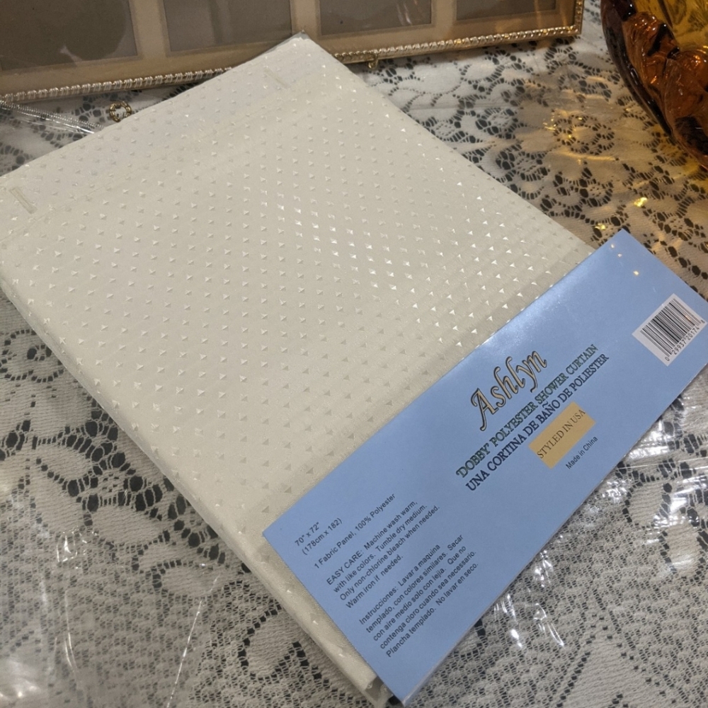 Vintage Retro Elegant Bathroom Shower Curtain Home Decor Accessories Gift